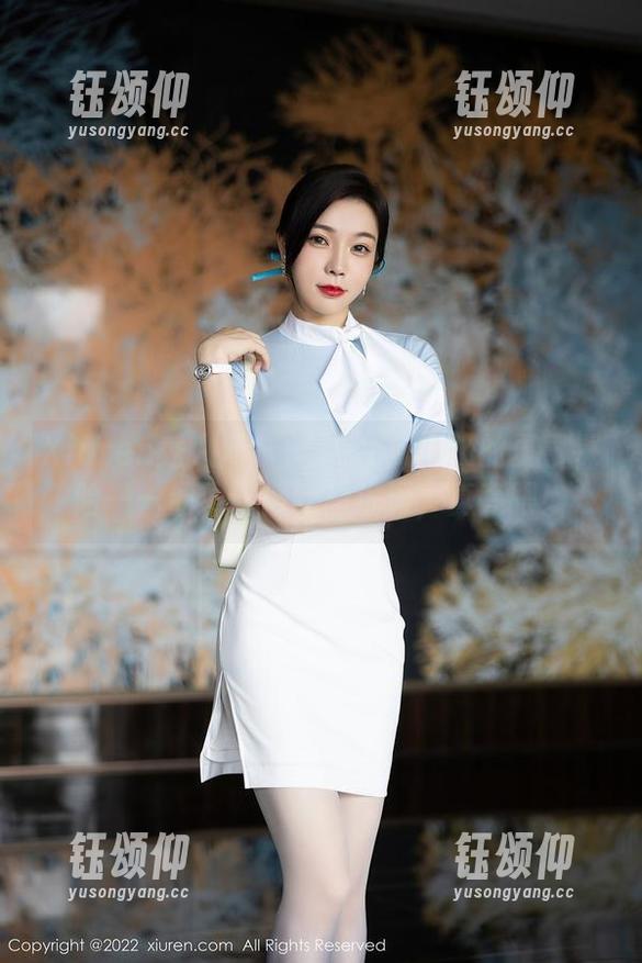 Xiuren秀人网 - 绮梦Cherish的夏日探险——原图看得我想跳海，真亮眼！