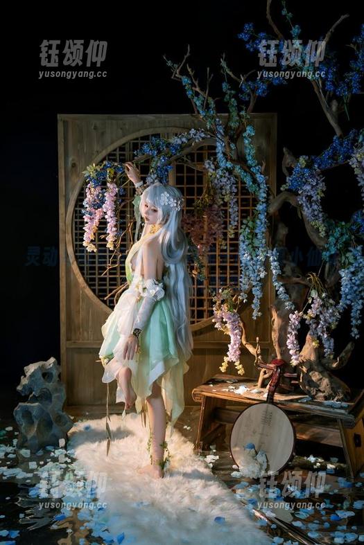 灵动与幻影交织：七月喵子的写真小仙女在你心尖儿跳舞