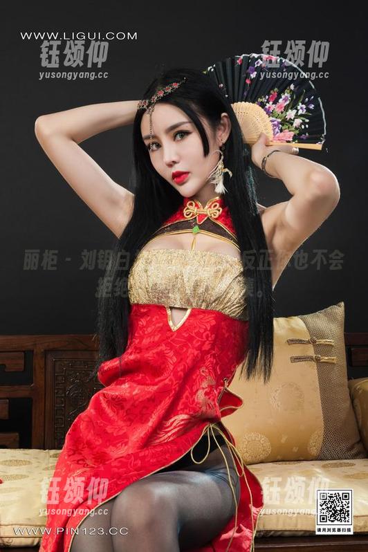 丽柜 - 刘钥白裙风袭来——反正你也不会拒绝这一波套图合集。