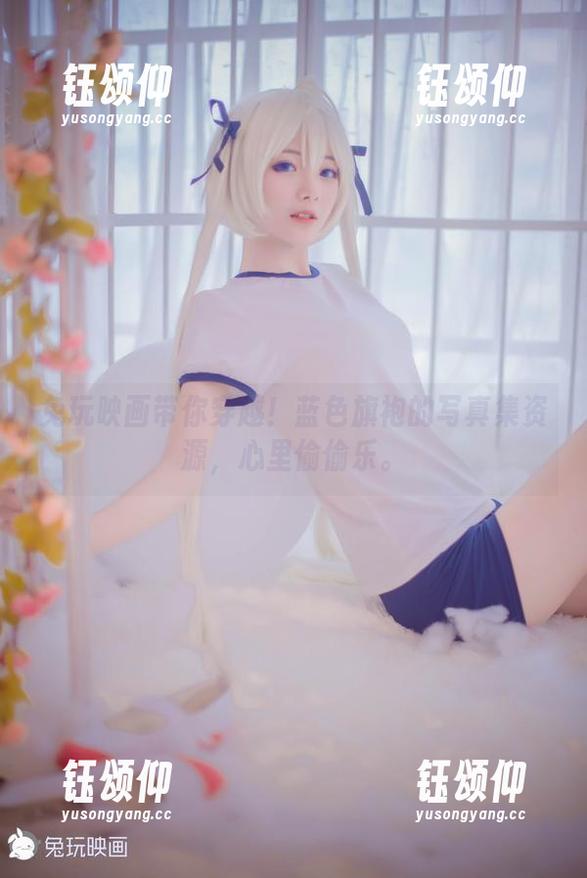 兔玩映画带你穿越！蓝色旗袍的写真集资源，心里偷偷乐。