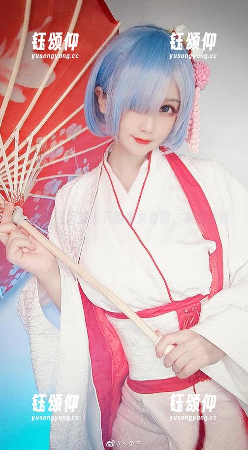 汐兔子在无圣光下的少女套图，果然独特。